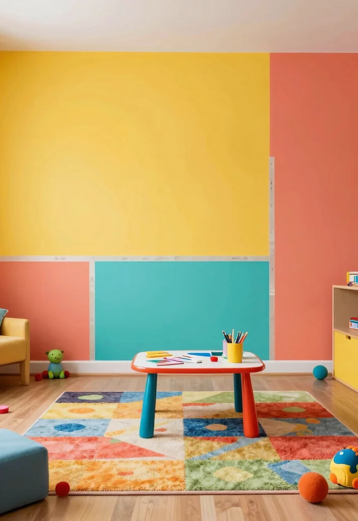 17 Wall Painting Decor 2026 Trending Ideas That Make a Statement - 8. Color Blocking 1