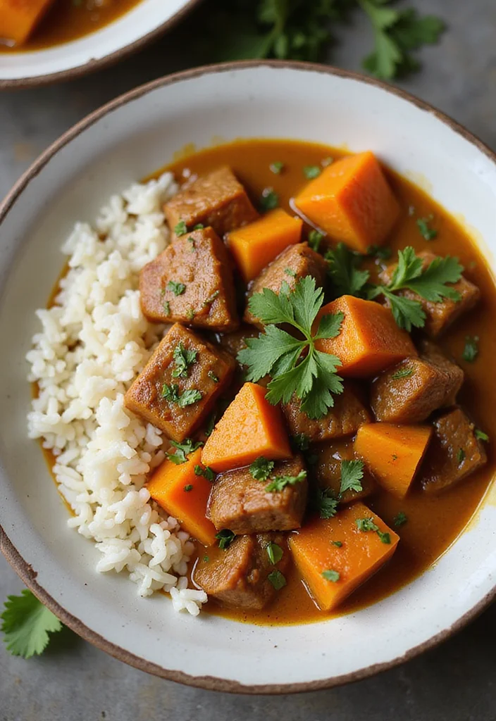 18 Beef And Sweet Potato Recipes Packed With Big Flavor - 12. Beef and Sweet Potato Curry 1