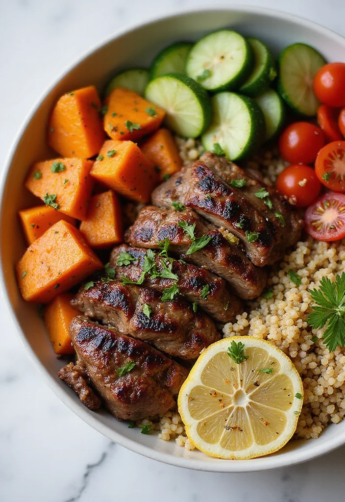 18 Beef And Sweet Potato Recipes Packed With Big Flavor - 18. Beef and Sweet Potato Bowl 1