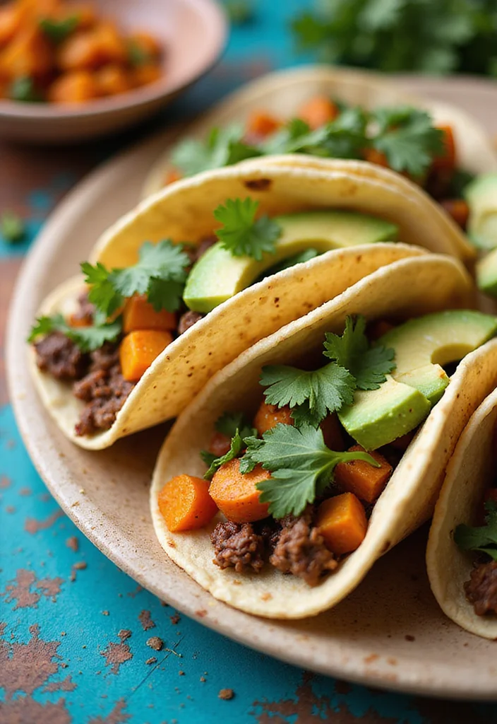 18 Beef And Sweet Potato Recipes Packed With Big Flavor - 5. Beef and Sweet Potato Tacos 1