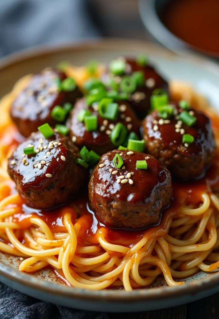 18 Beef Meatballs For Spaghetti Dinners That Even Picky Eaters Love - 15. Teriyaki Beef Meatballs 1
