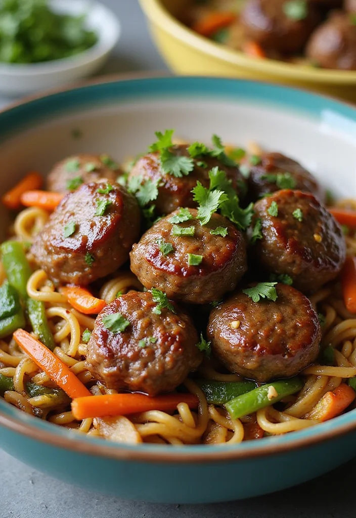 18 Beef Meatballs For Spaghetti Dinners That Even Picky Eaters Love - 4. Asian-Inspired Beef Meatballs 1