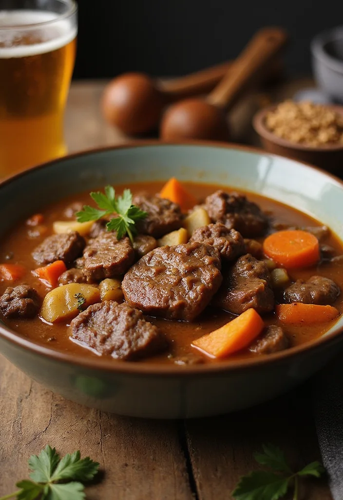 18 Beef Stew With Red Wine Recipes Everyone Is Searching For - 12. Beer-Infused Beef Stew 1