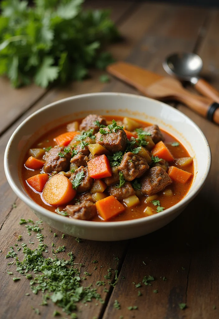 18 Beef Stew With Red Wine Recipes Everyone Is Searching For - 13. Beef and Vegetable Stew 1