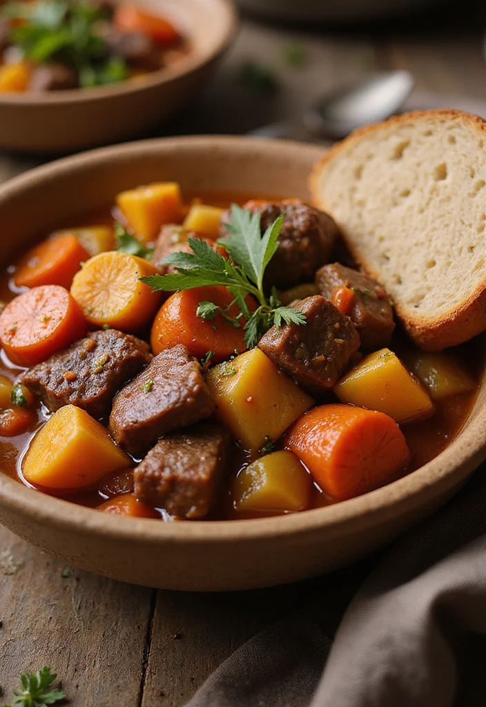 18 Beef Stew With Red Wine Recipes Everyone Is Searching For - 8. Beef Stew with Root Vegetables 1