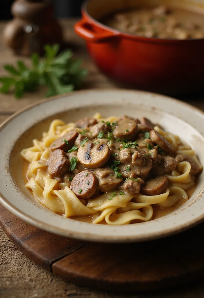 18 Beef Stew With Red Wine Recipes Everyone Is Searching For - 9. Beef Stroganoff Stew 1