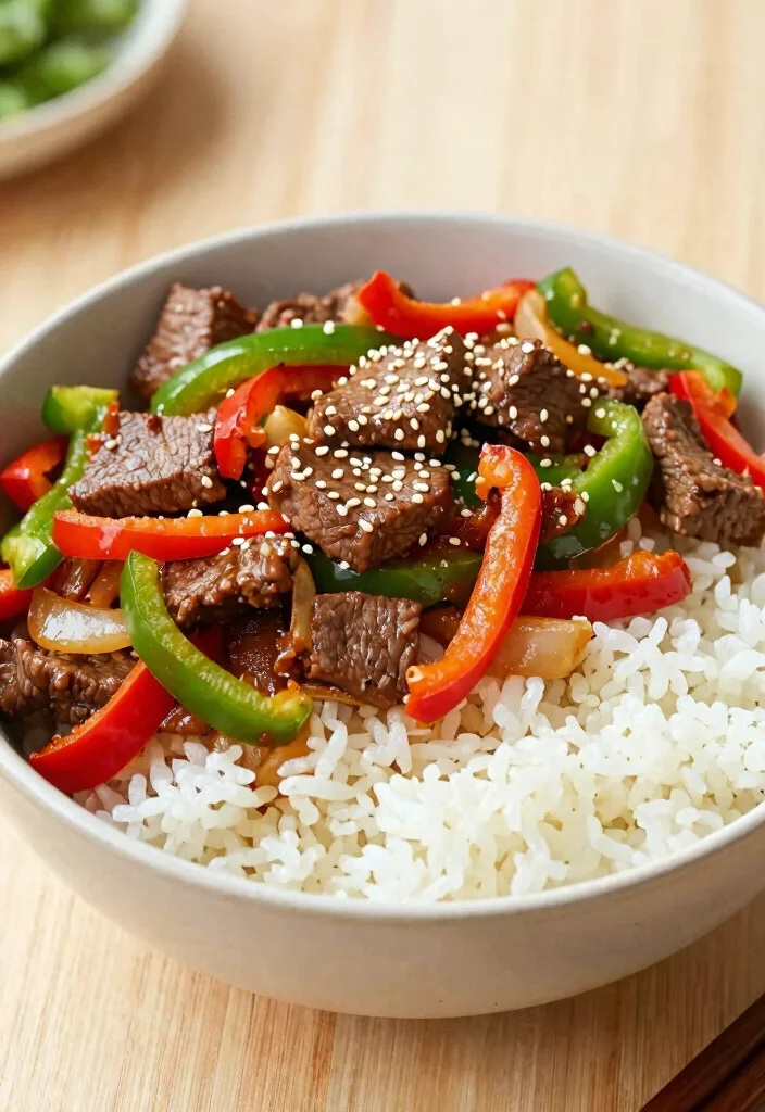 18 Cube Steak Crock Pot Recipes Comfort Food Classics - 4. Cube Steak and Peppers Stir-Fry 1