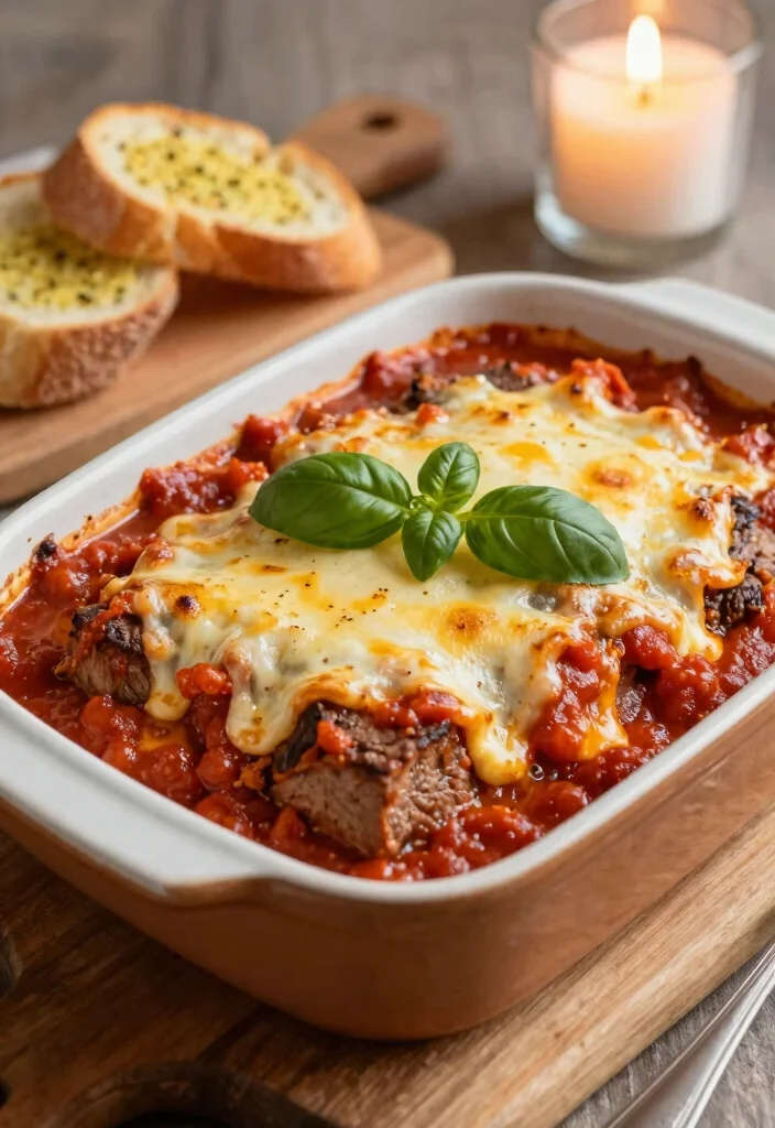 18 Cube Steak Crock Pot Recipes Comfort Food Classics - 6. Italian Cube Steak Casserole 1