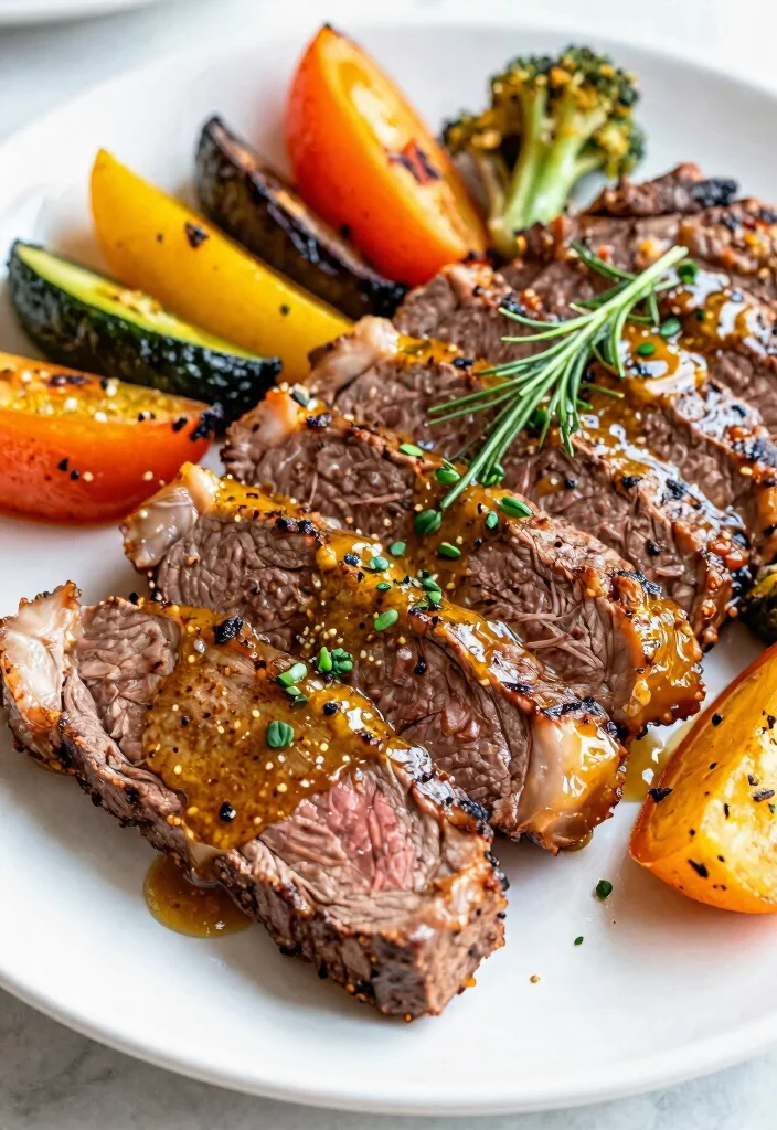 18 Flank Steak Recipes Oven Juicy Marinated Results - 6. Honey Mustard Flank Steak 1