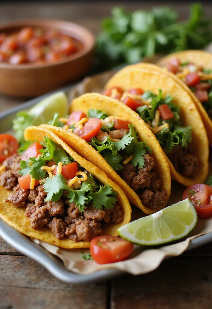 18 Genius Ways To Use Canning Ground Beef Tonight - 1. Beef Tacos in a Flash 1