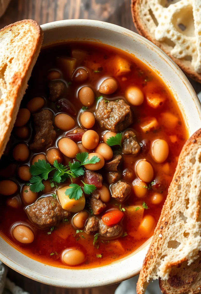 18 Genius Ways To Use Canning Ground Beef Tonight - 10. Beef and Bean Soup 1