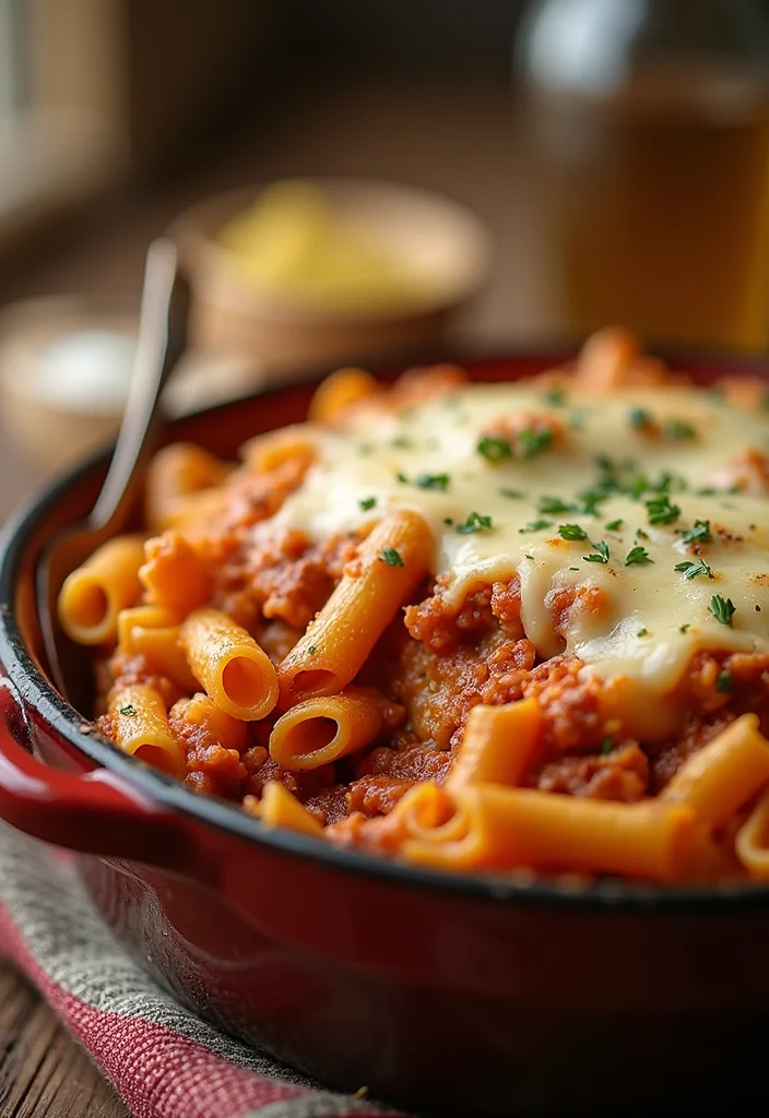18 Genius Ways To Use Canning Ground Beef Tonight - 9. Beef Pasta Bake 1