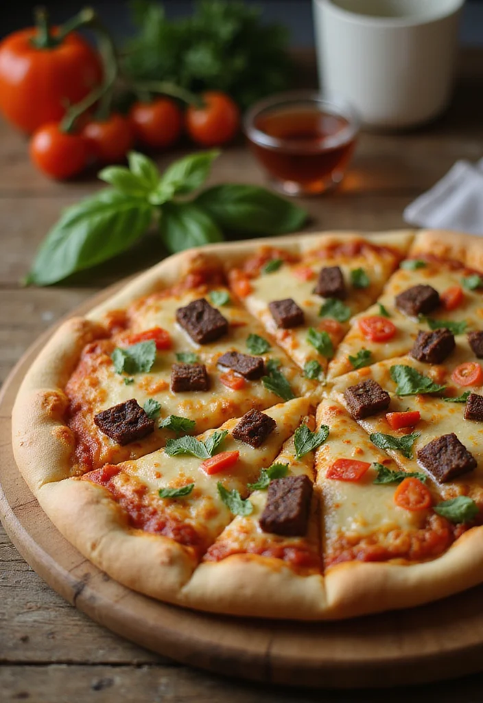 18 Genius Ways To Use Dried Beef Tonight - 10. Beef Jerky Pizza Topping 1