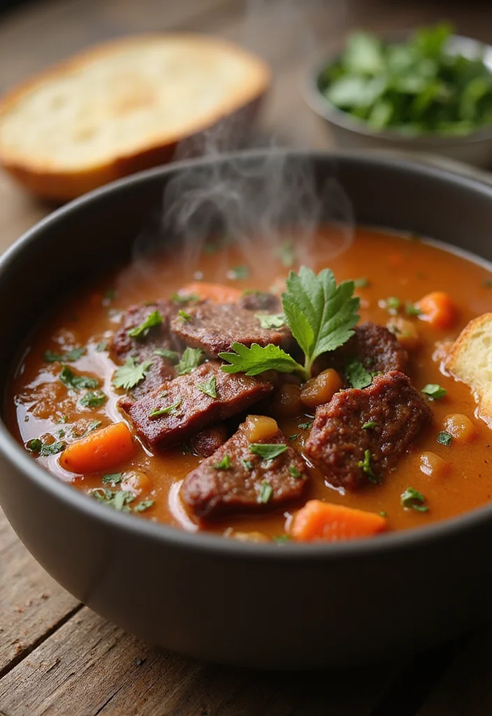 18 Genius Ways To Use Dried Beef Tonight - 13. Dried Beef Jerky Soup 1