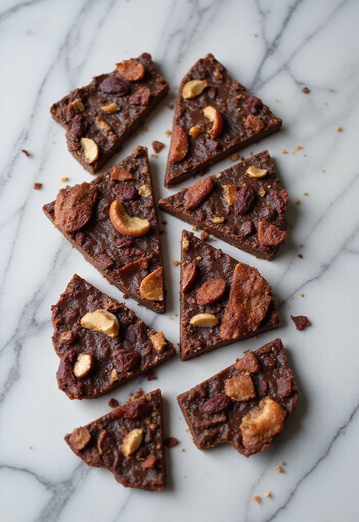 18 Genius Ways To Use Dried Beef Tonight - 18. Dried Beef Jerky Chocolate Bark 1
