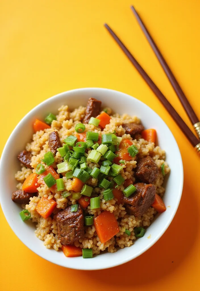 18 Genius Ways To Use Dried Beef Tonight - 5. Dried Beef Fried Rice 1