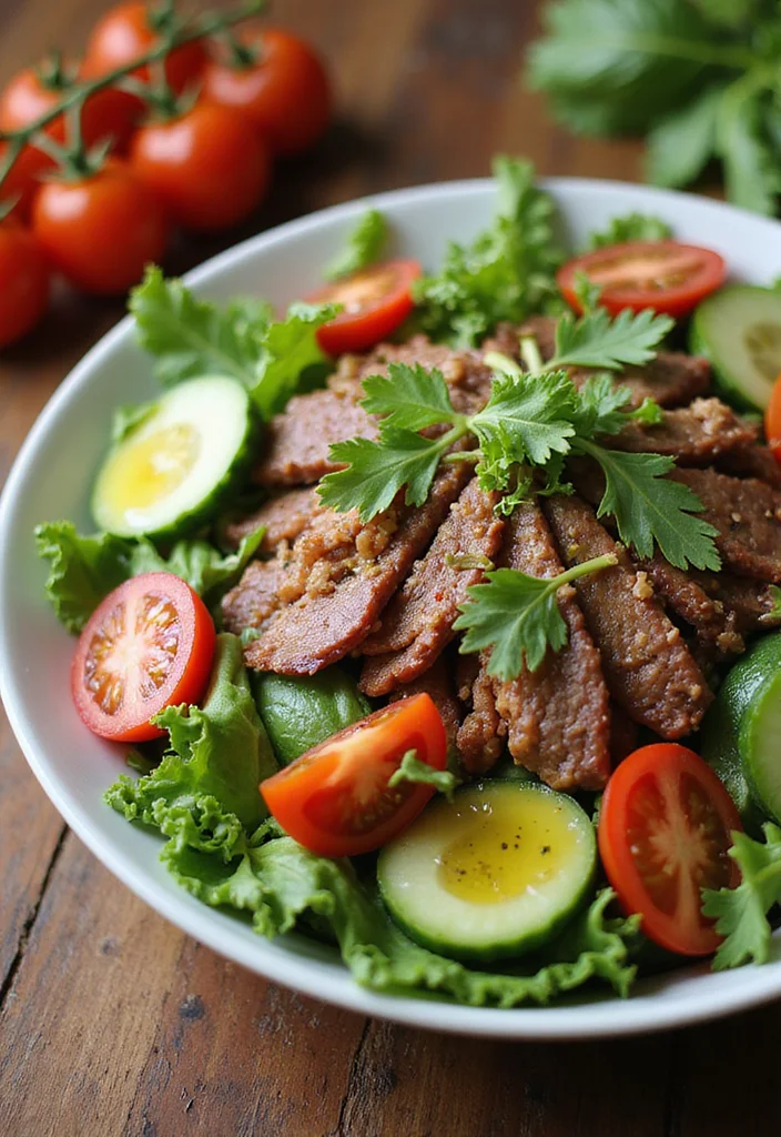 18 Genius Ways To Use Puerto Rican Corned Beef Tonight - 10. Corned Beef Salad 1