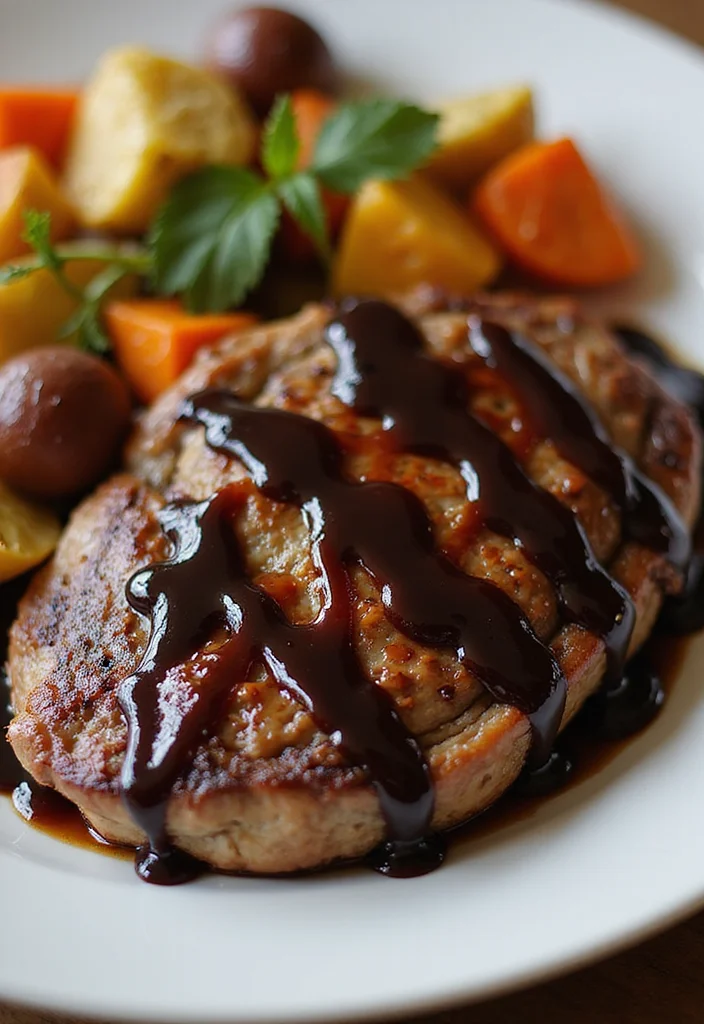 18 Ground Beef Salisbury Steak Meals Perfect For Weeknight Cooking - 12. Salisbury Steak with Balsamic Glaze 1