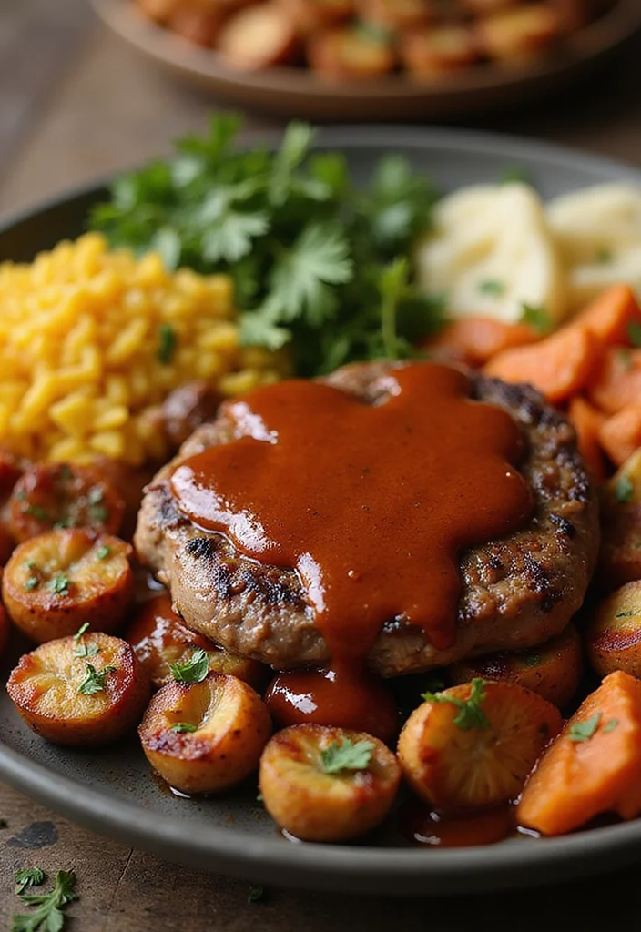 18 Ground Beef Salisbury Steak Meals Perfect For Weeknight Cooking - 13. Salisbury Steak with Chipotle Sauce 1