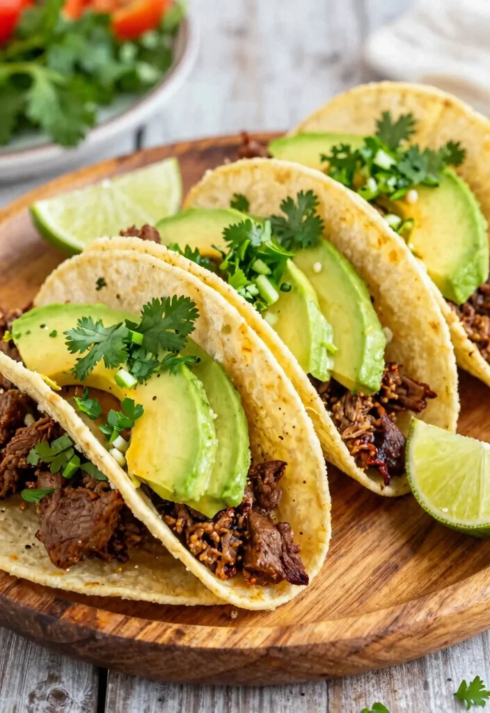 18 Ground Deer Meat Recipes: Lean Hearty Meals - 2. Ground Deer Tacos with Avocado Lime Crema 1