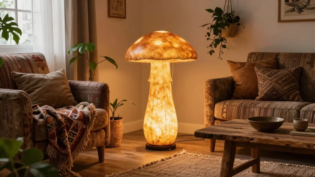 18 Mushroom Table Lamp Ideas With Cozy Retro Glow