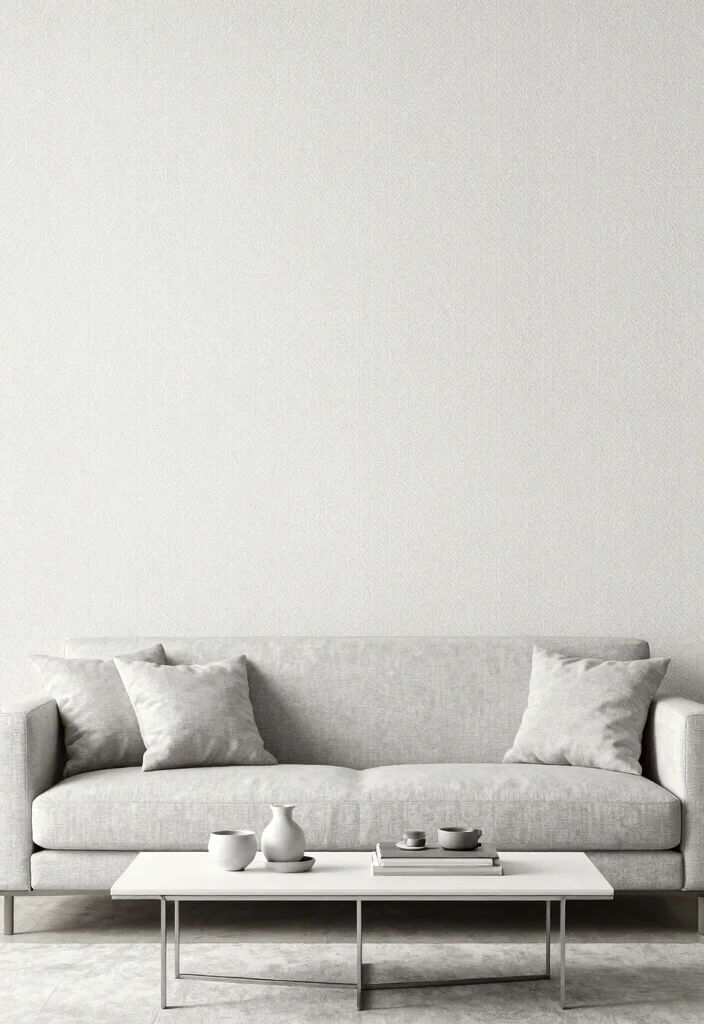18 Wall Molding Wallpaper Ideas That Elevate Any Room - 13. Minimalist Monochrome 1