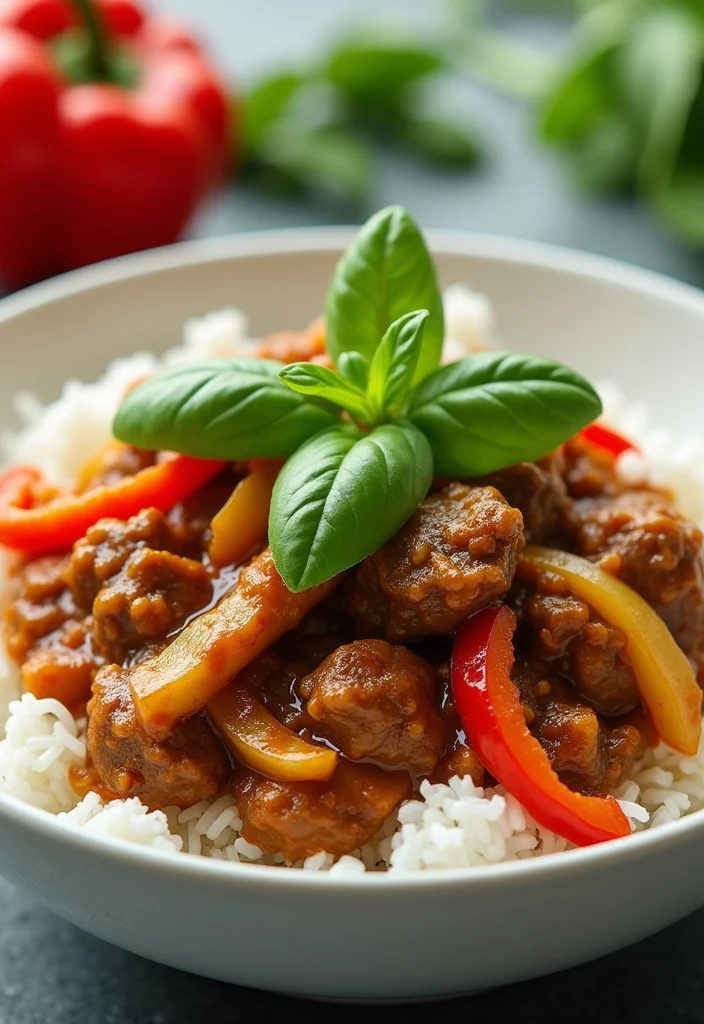 Top 12 Thai Beef Curry Ideas You Haven't Tried Yet - 2. Thai Basil Beef Curry 1