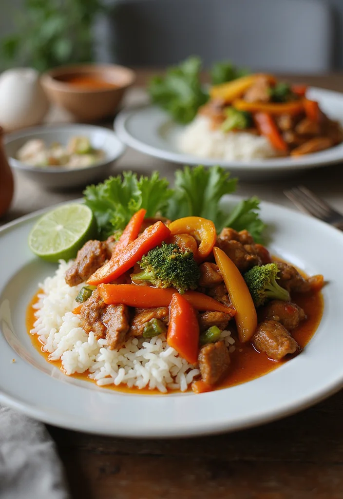 Top 12 Thai Beef Curry Ideas You Haven't Tried Yet - 9. Spicy Thai Beef Stir-Fry Curry 1