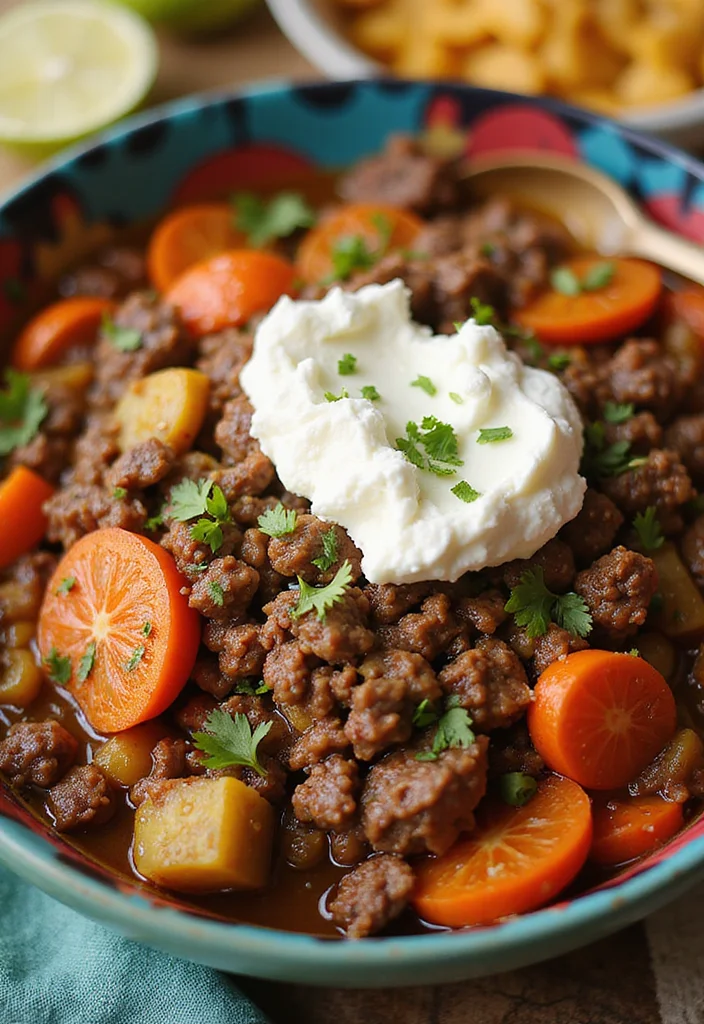 Top 14 Ground Beef Cottage Cheese Bowl Ideas You Haven’t Tried Yet - 14. Hearty Beef and Vegetable Bowl 1