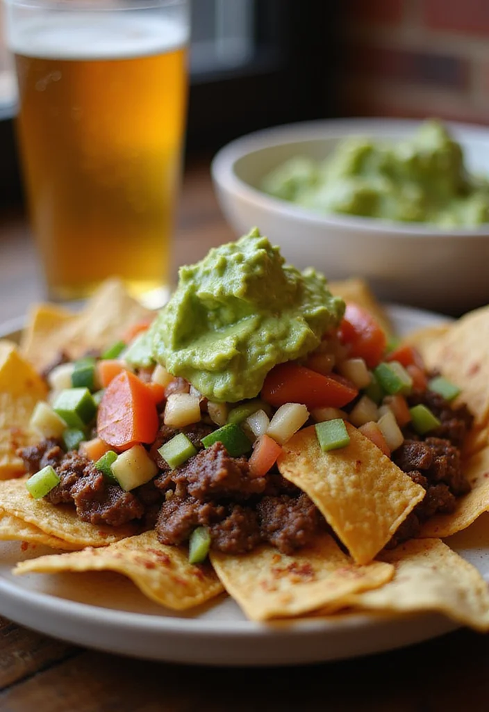 Top 14 Roast Beef Dinner Ideas You Haven’t Tried Yet - 2. Beefy Nachos with Homemade Guacamole 1