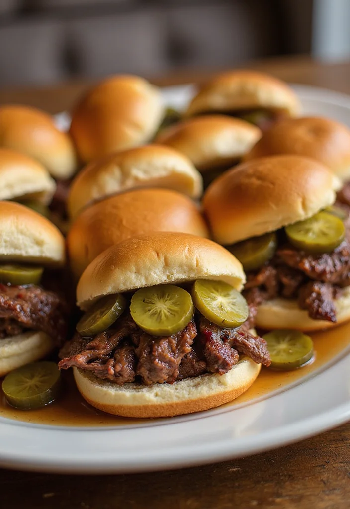Top 14 Roast Beef Dinner Ideas You Haven’t Tried Yet - 3. Slow-Cooked Roast Beef Sliders 1